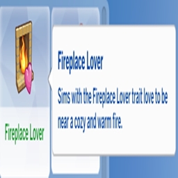 Fireplace Lover Trait By KiaraSims4Mods Spanish Translation