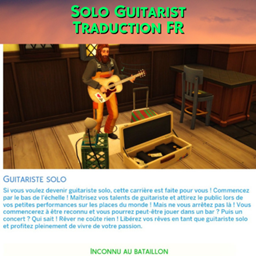 Mod Solo guitarist career par Kiara - Trad FR