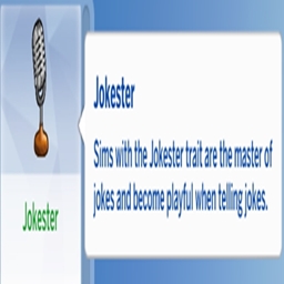 Jokester Trait By KiaraSims4Mods Spanish Translation