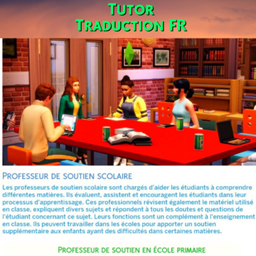 Mod Tutor career par Kiara - Trad FR