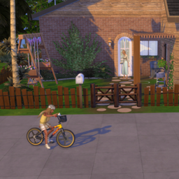Loading screen child bike / Fond d’écran