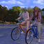 Loading screen Two adults bike / Fond d’écran