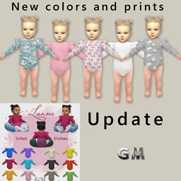 Luana clothes for Infant Update logo