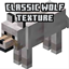Classic wolf texture pack logo