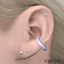 Left Ear Piercing Set - Silver Edition logo