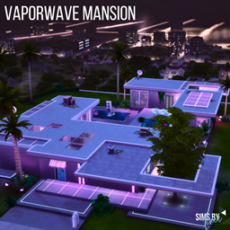Vaporwave Mansion