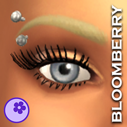 Eyelashes with mascara logo