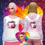 In October We Wear Pink Hoodie logo