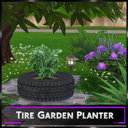 Tire Garden Planter