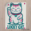 Lucky Cat Poster logo