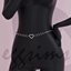 [EGGSIMS] Heart point waist chain logo