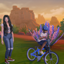 Mother son bike loading screen / Fond d’écran logo