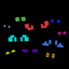 Watchers (Glowing eyes in the darkness) logo