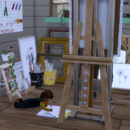 Toddler Art loading screen / Fond d’écran