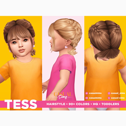 CasualSims - Tess Hairstyle Toddlers