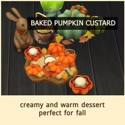 Baked Pumpkin Custard