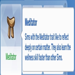 Meditator Trait By KiaraSims4Mods Spanish Translation