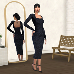 FALLINLOVE ROMANTIC LONG DRESS logo