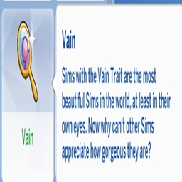 Vain Trait By KiaraSims4Mods Spanish Translation