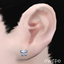 Delicate Butterfly Stud Earrings logo