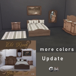 Old Ranch bedroom set-update