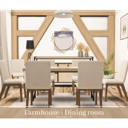 Farmhouse Dining room  - CC