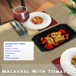 Ceviche of mackerel with tomato BY ONI Translation into Spanish