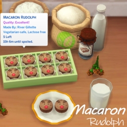 Macaron Rudolph BY ONI Translation into Spanish