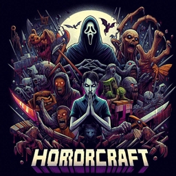 Itzkindguy01's HorrorCraft logo