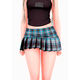 Rockstar Pleated Skirt logo