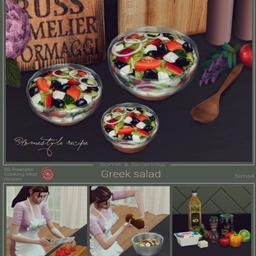 Greek salad by somik_severinka Translation into Spanish