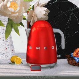 Functional electric kettle Smeg by somik_severinka Translation into Spanish