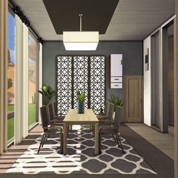 Contemporary Dining Room 1