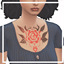 SINSIMCC - DARK ROSE REBELLION (UPPERCHEST) [TATTOO] logo