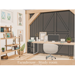 Farmhouse Study room