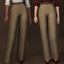 [Old Money Collection] - Hight waist pants logo
