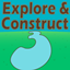 Explore & Construct 3 logo