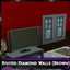 Rivited Diamon Wallpaper (Brown) logo