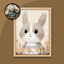 HQ Cute Bunny Mini Painting One #1 Extra G Samtuse963 logo