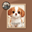 HQ Cute Dog Mini Painting One #1 Extra G Samtuse963 logo