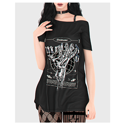 Grunge Tee Dress logo