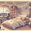 Cozy room Loading screen / Fond d’écran logo