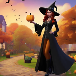 Halloween witchy Loading screen / Fond d’écran