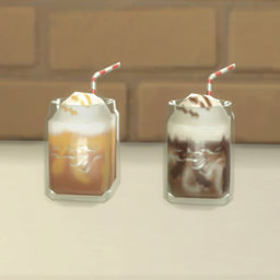 Café helado con caramelo y moca de chocolate de Littlbowbub Traducido al español by LizzySims