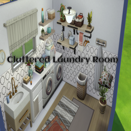 Cluttered Laundry Room logo