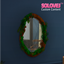 Round mirror with greenery and birds logo