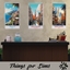 Poster Famous Travel Cities logo