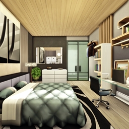 Contemporary Bedroom 1