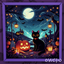 Midnight Mischief: Halloween Cat