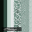 A wallpaper with tendrils in green logo
